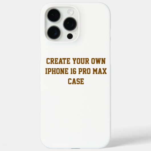 Maak Je Eigen iPhone 16 Pro Max Hoesje (Achterkant)