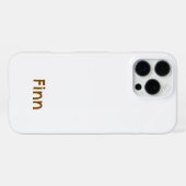 Maak Je Eigen iPhone 16 Pro Max Slanke Hoesje (Achterkant horizontaal)
