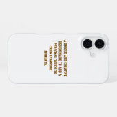 Maak Je Eigen iPhone 16 Slim Hoesje (Achterkant horizontaal)