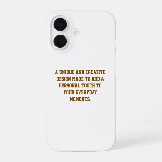 Maak Je Eigen iPhone 16 Slim Hoesje (Achterkant)