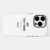 Maak Je Eigen iPhone Hoesje (Achterkant (horizontaal))