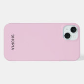 Maak Je Eigen iPhone Hoesje 15 Plus Case (Achterkant horizontaal)