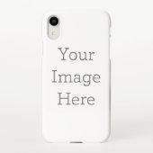 iPhone XR Slanke pasvorm hoesje, Glanzend (Achterkant)