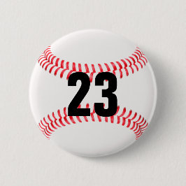 Maak je eigen Jersey nummer Baseball Button