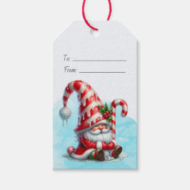 Maak Je Eigen Jolly Pepermunt Kerst Dwerg Cadeaulabel