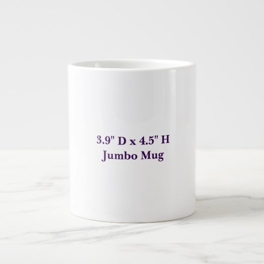 Maak je eigen jumbo mok (Voorkant)