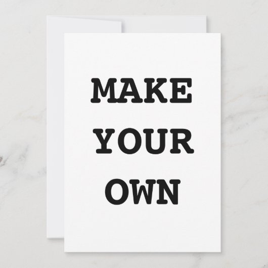 MAAK JE EIGEN KAART (Voorkant)