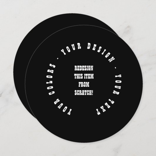 Maak je eigen kaart (Voorkant / Achterkant)