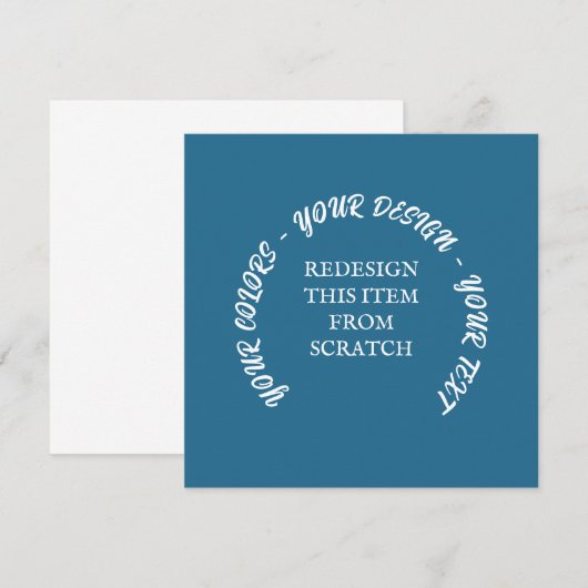 Maak je eigen kaart (Voorkant / Achterkant)