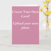 Maak je eigen kaart! kaart (Gele Bloem)