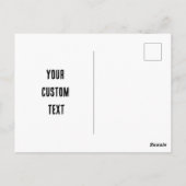 Maak je eigen kaarten - Gepersonaliseerde afstuder (Achterkant)