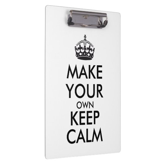 Maak je eigen kalmte - zwart klembord (Rechts)
