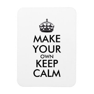 Maak je eigen kalmte - zwart magneet