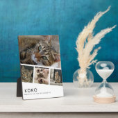 Maak Je Eigen Kat Foto Fotoplaat (Zijkant)