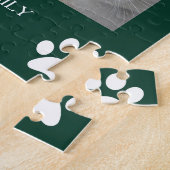 Maak je eigen katten foto collage monogram naam legpuzzel (Zijkant)