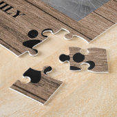 Maak je eigen katten foto collage monogram naam legpuzzel (Zijkant)