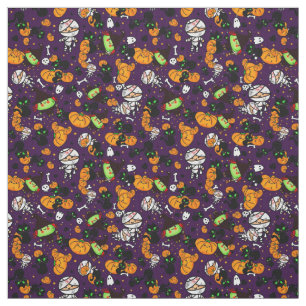 Maak je eigen Kawaii Halloween Print Mode met cute Stof