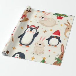 Maak Je Eigen Kawaii Vrienden Dieren Cadeaupapier