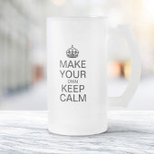 Maak je eigen Keep Calm Beer Mok