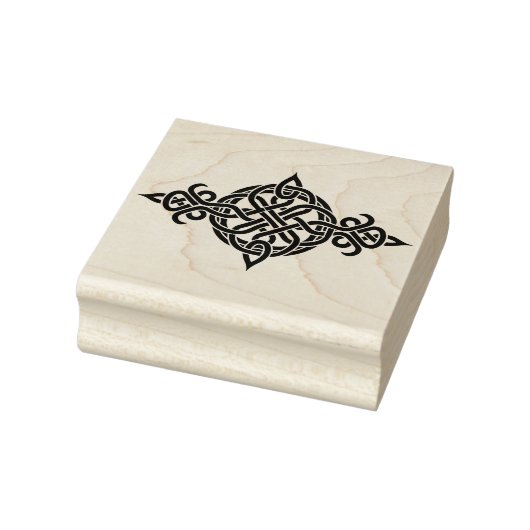 Maak Je Eigen Keltisch Knoopschild Stijl Rubberstempel (Stempel)