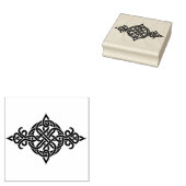 Maak Je Eigen Keltisch Knoopschild Stijl Rubberstempel (Gestempeld)