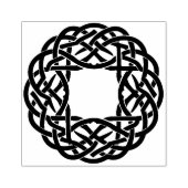 Maak je eigen Keltische knoop cirkel Rubberstempel (Afrduk)