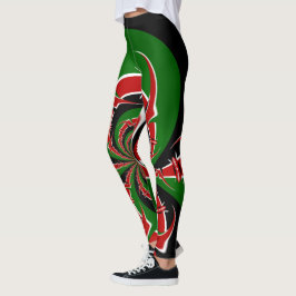 Maak je eigen Keniaanse prachtige Hakuna Matata br Leggings
