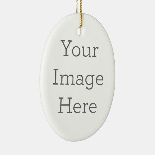 Keramisch ovaal ornament (Rechts)