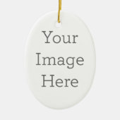Keramisch ovaal ornament (Voorkant)