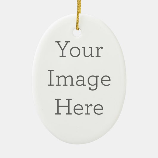 Keramisch ovaal ornament (Voorkant)