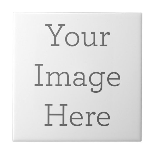 Klein (10,8 x 10,8 cm.) Keramische Foto Tegel (Voorkant)