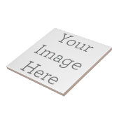 Klein (10,8 x 10,8 cm.) Keramische Foto Tegel (Zijkant)