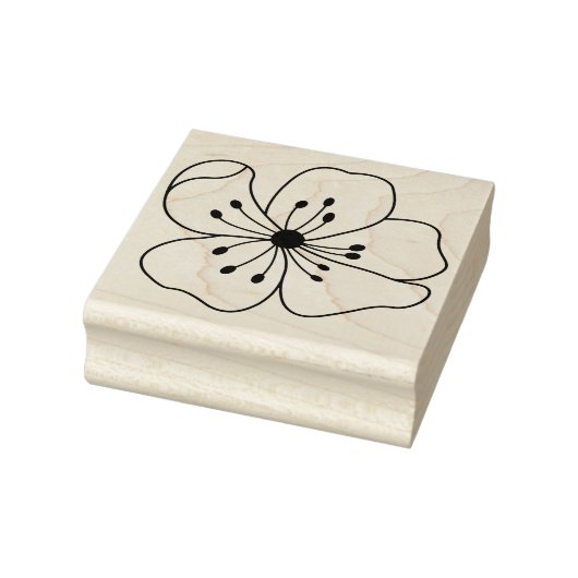 Maak je eigen kersenbloesem bloem bloemstuk rubberstempel (Stempel)