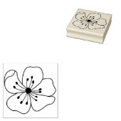 Maak je eigen kersenbloesem bloem bloemstuk rubberstempel (Gestempeld)