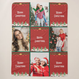 Maak Je Eigen Kerst Foto Collage Sherpa Deken
