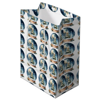 Maak je eigen Kerstboom Sneeuwbol Medium Cadeauzakje