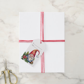 Maak je eigen Kerstboomkabouter Cadeaulabel