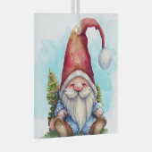 Maak je eigen Kerstboomkabouter Glas Ornament (Voorkant Rechts)