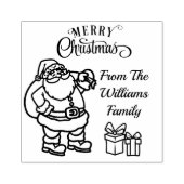 Maak Je Eigen Kerstcadeau-etiketten Tekst Toevoege Rubberstempel (Afrduk)