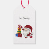 Maak je eigen kerstcadeau kabouters cadeaulabel (Achterkant)