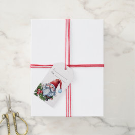 Maak je eigen Kerstgnome Cadeaulabel