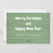 Maak je eigen kerstkaart (Achterkant)