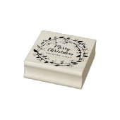 Maak je eigen | Kerstkrans | Persoonlijk Rubberstempel (Stempel)