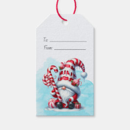 Maak Je Eigen Kerstman Dwerg Van Een Suikerstok Ke Cadeaulabel
