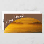 Maak je eigen Kerstmis fotokaart Feestdagenkaart (Voorkant / Achterkant)