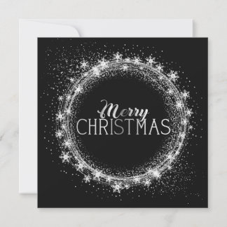 Maak Je Eigen Kerstmis Sneeuwvlok Krans Feestdagenkaart