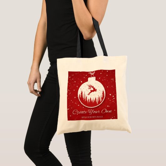 Maak je eigen Kerstmis Tote Bag (Voorkant (product))
