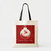 Maak je eigen Kerstmis Tote Bag (Voorkant)