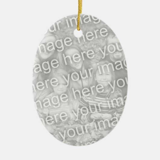 Maak je eigen kerstversiering keramisch ornament (Voorkant)