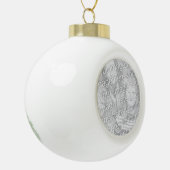 Maak je eigen kerstversiering keramische bal ornament (Links)